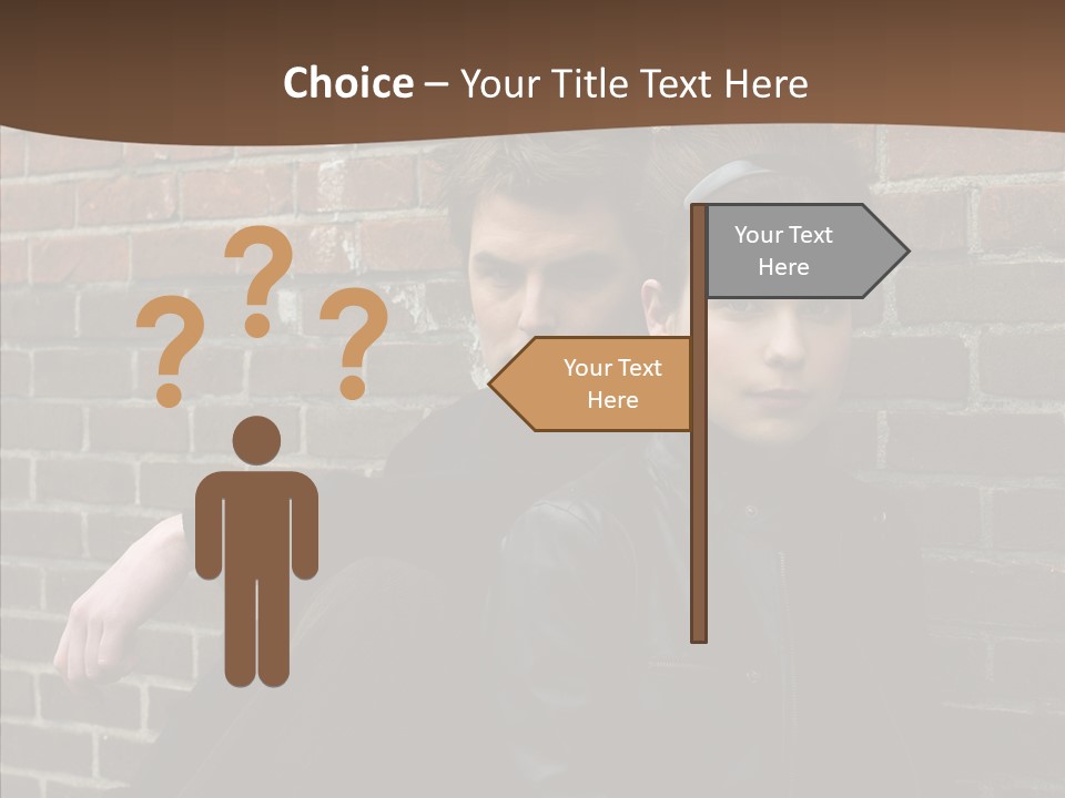 Teenager Date Couple PowerPoint Template