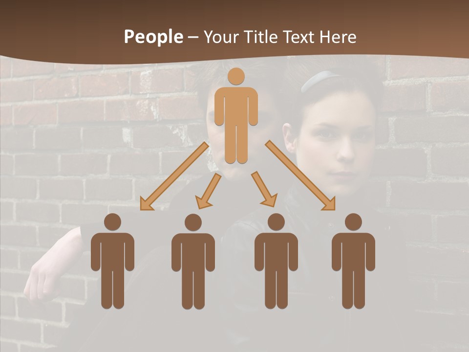 Teenager Date Couple PowerPoint Template