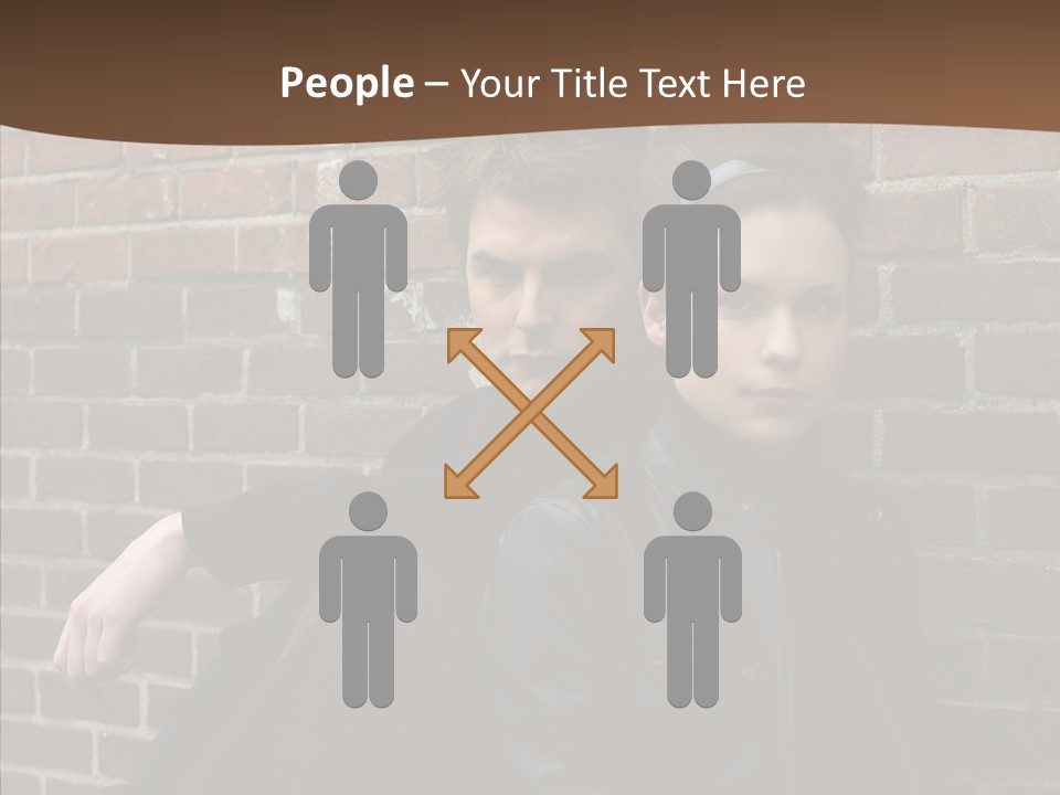 Teenager Date Couple PowerPoint Template