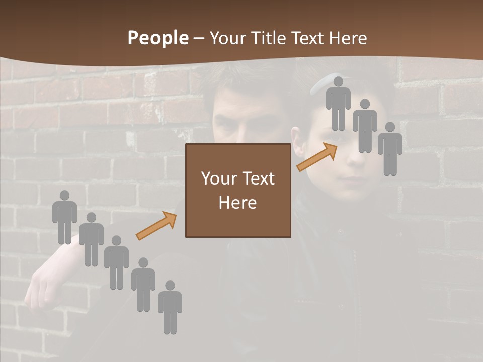 Teenager Date Couple PowerPoint Template