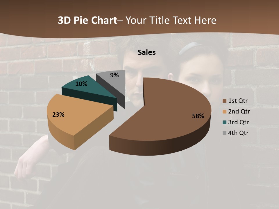 Teenager Date Couple PowerPoint Template