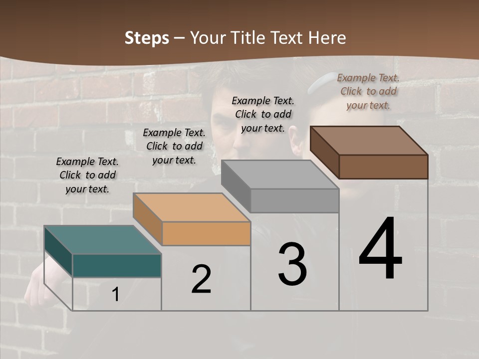 Teenager Date Couple PowerPoint Template