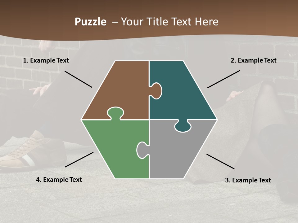 Stylish Female Attraction PowerPoint Template