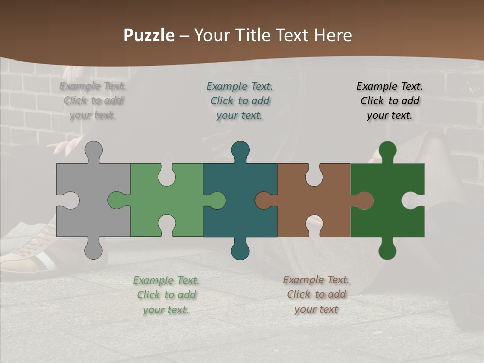 Stylish Female Attraction PowerPoint Template