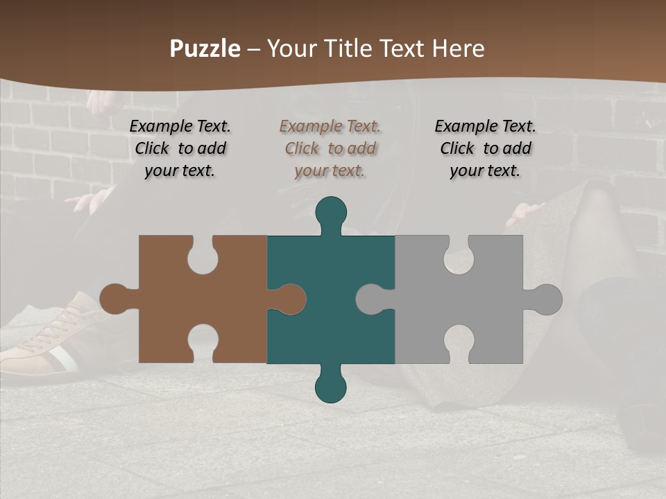 Stylish Female Attraction PowerPoint Template