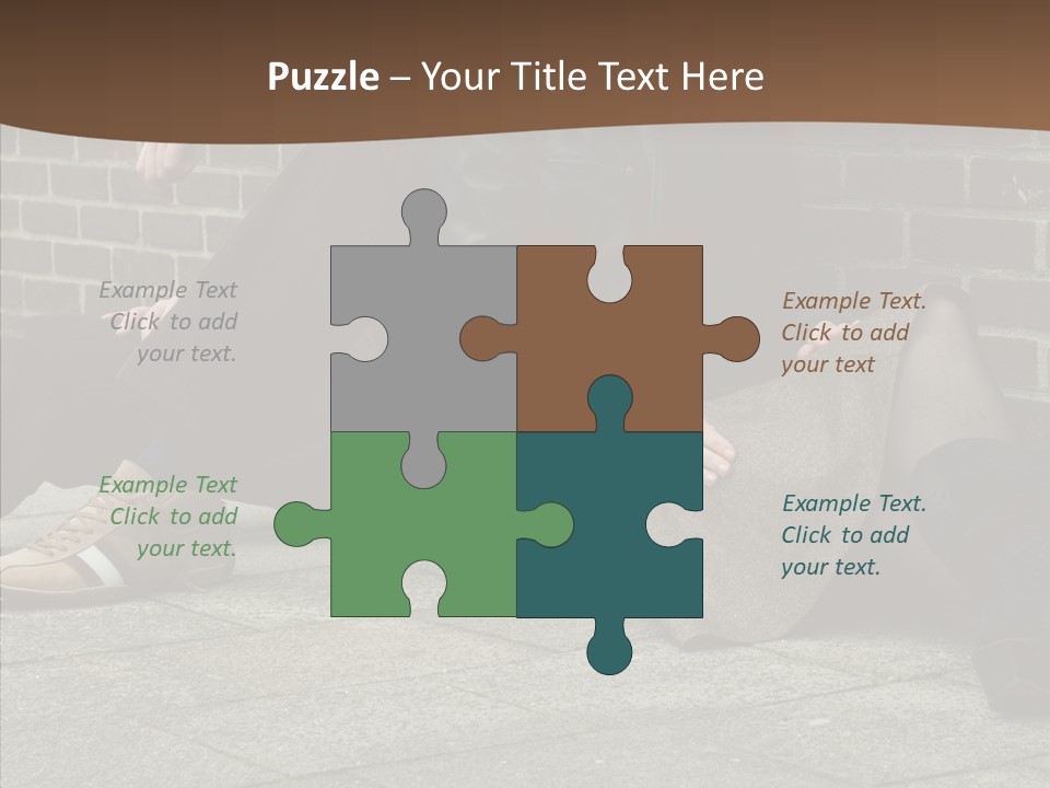 Stylish Female Attraction PowerPoint Template