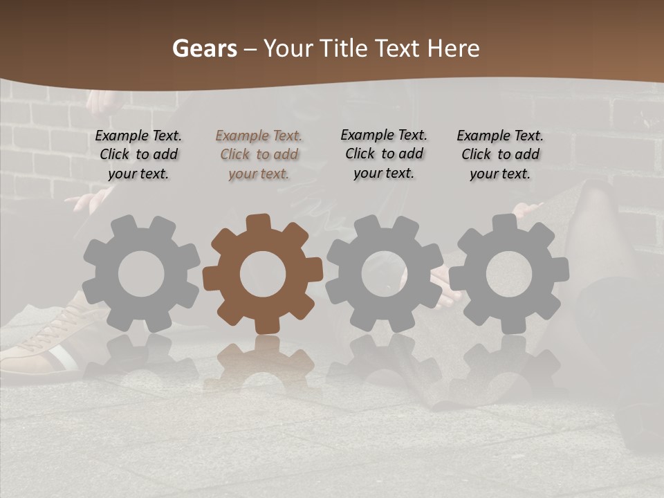 Stylish Female Attraction PowerPoint Template