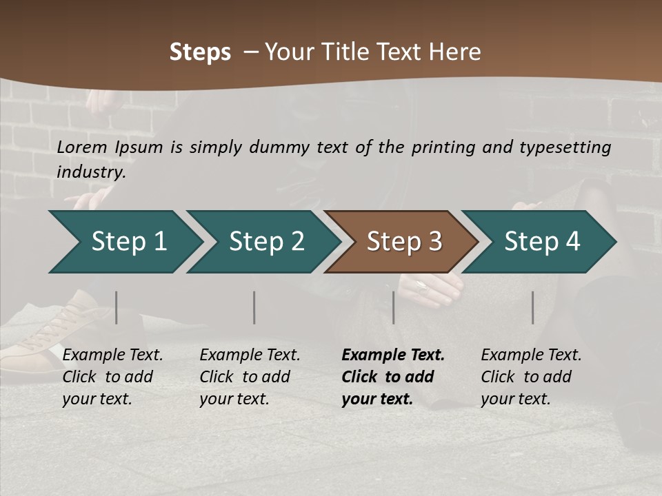 Stylish Female Attraction PowerPoint Template