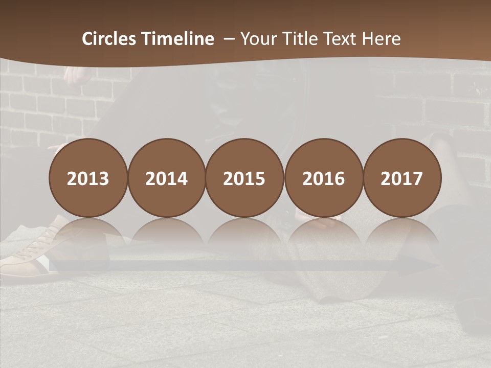 Stylish Female Attraction PowerPoint Template