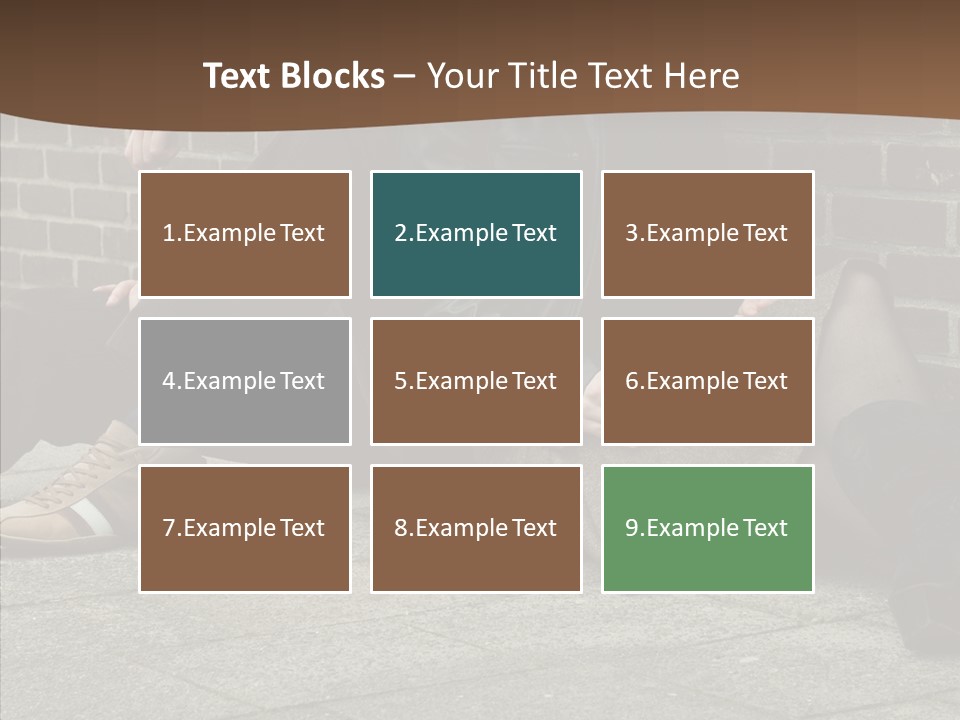 Stylish Female Attraction PowerPoint Template