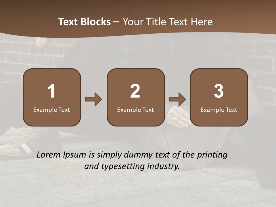 Stylish Female Attraction PowerPoint Template