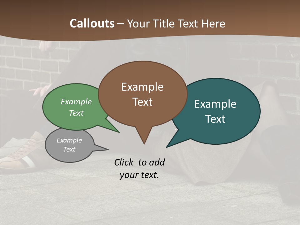 Stylish Female Attraction PowerPoint Template