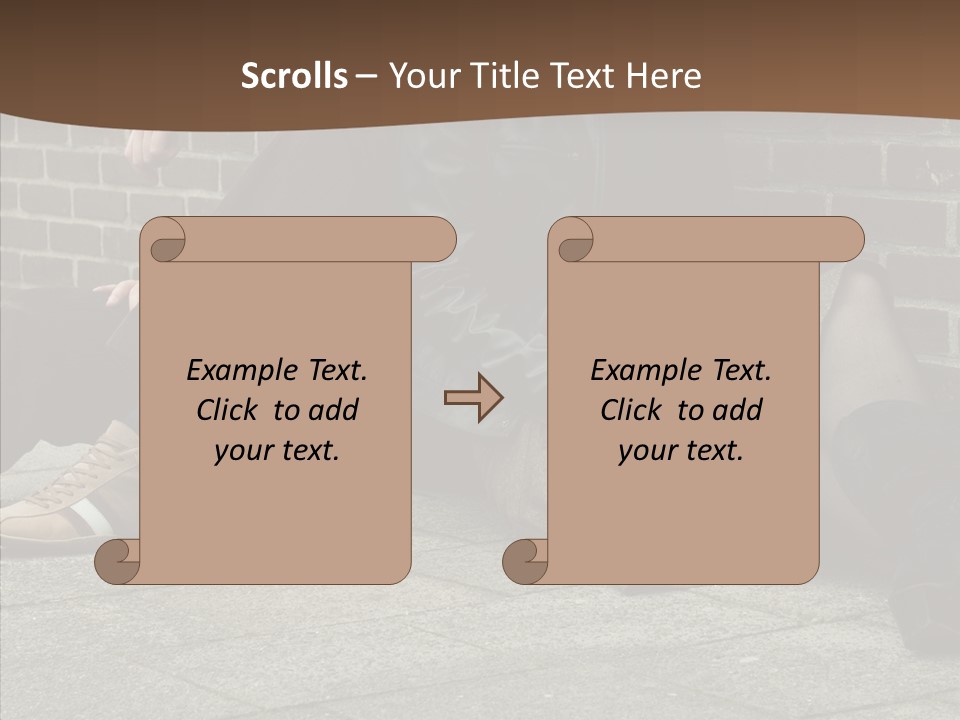 Stylish Female Attraction PowerPoint Template