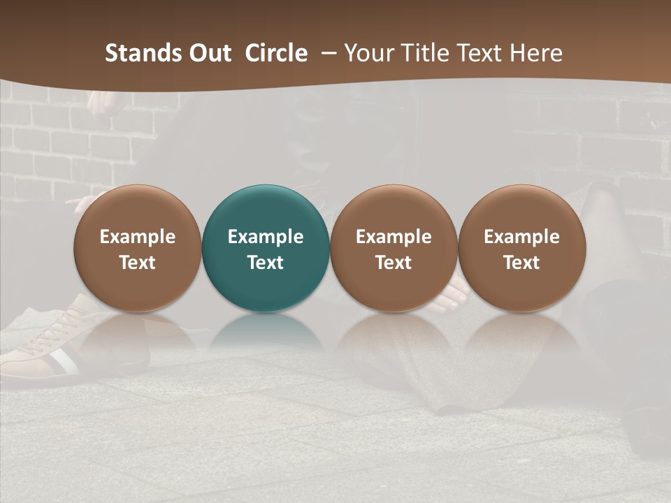 Stylish Female Attraction PowerPoint Template