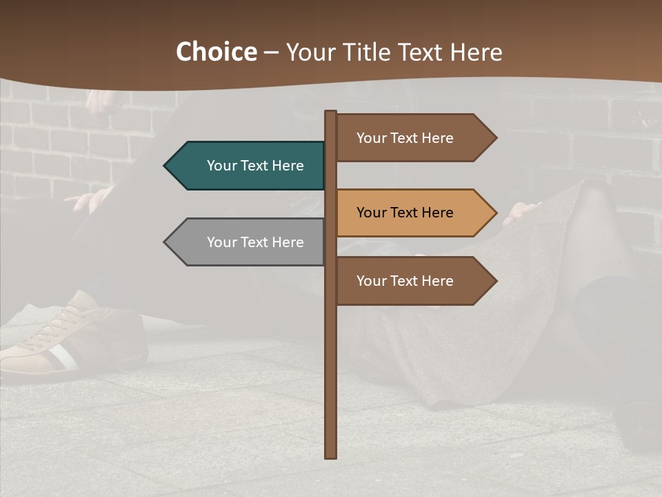 Stylish Female Attraction PowerPoint Template