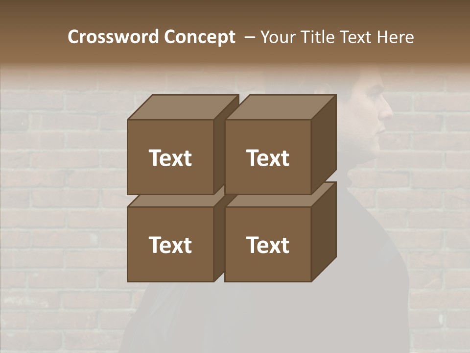 Pair Hair Female PowerPoint Template