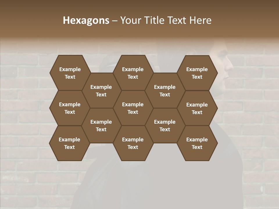 Pair Hair Female PowerPoint Template