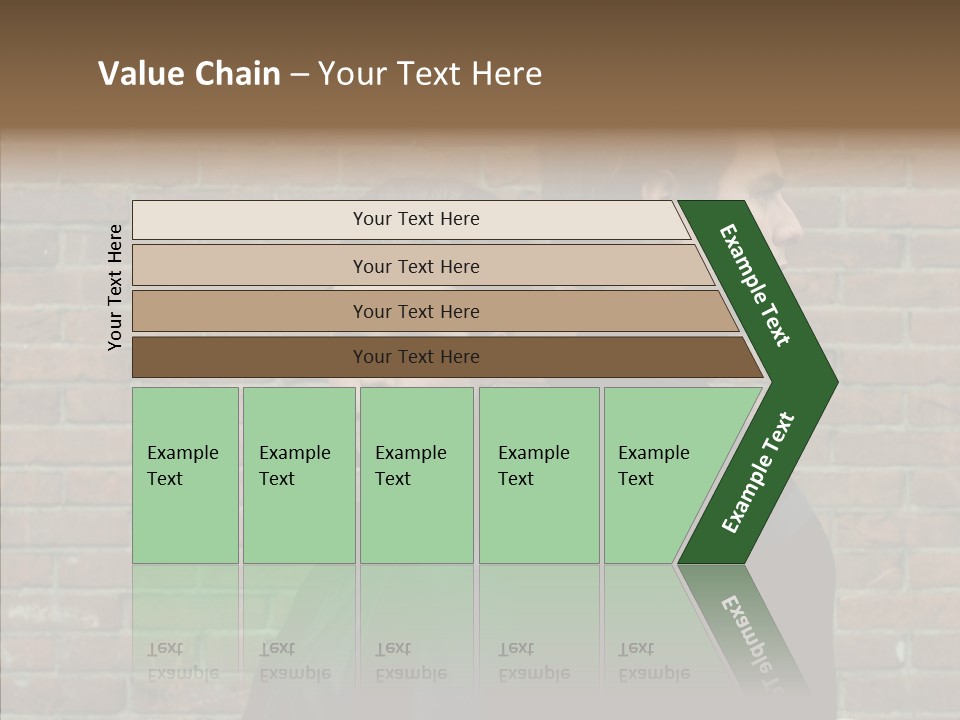 Pair Hair Female PowerPoint Template