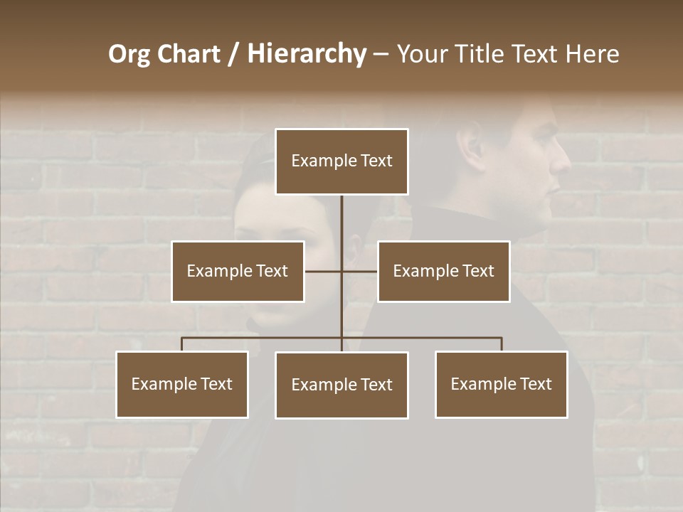 Pair Hair Female PowerPoint Template