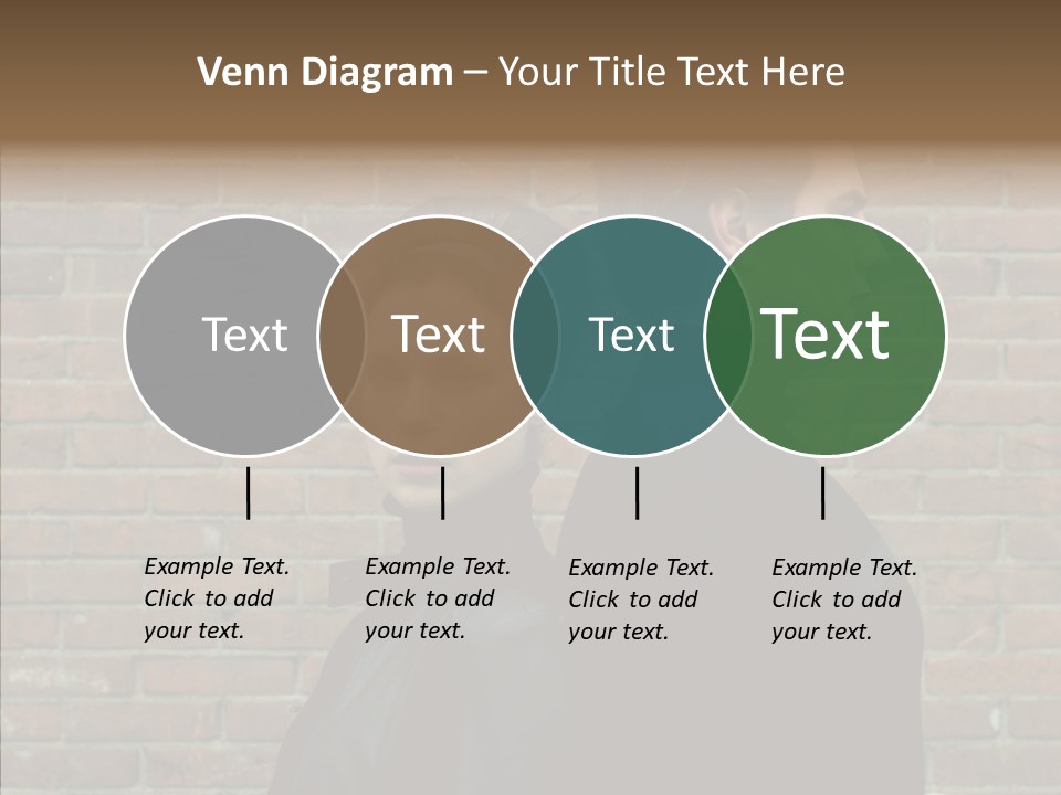 Pair Hair Female PowerPoint Template