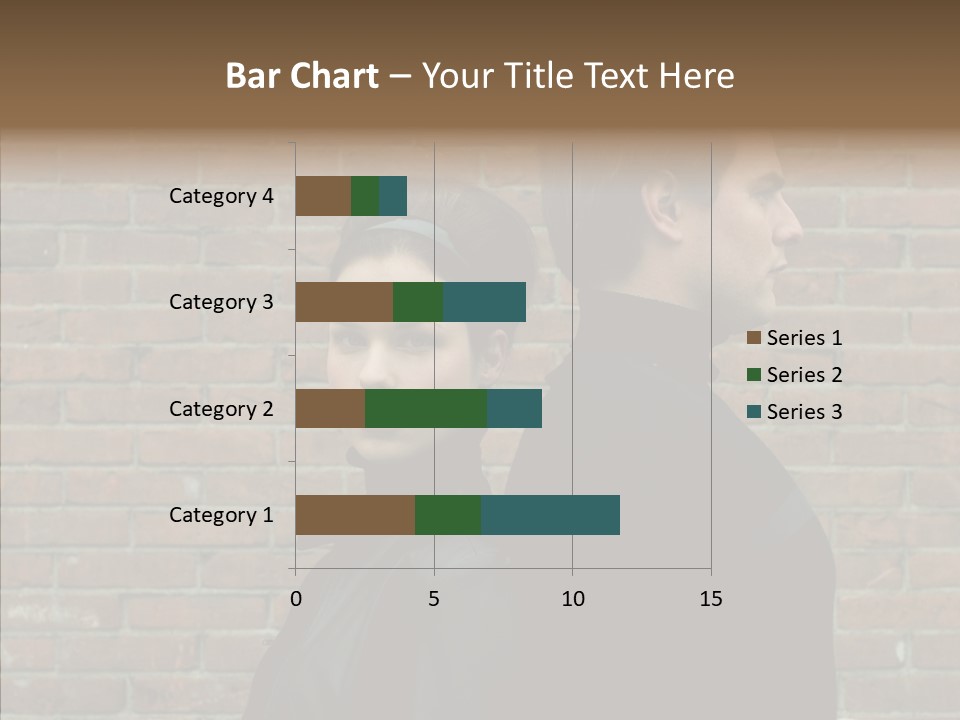 Pair Hair Female PowerPoint Template