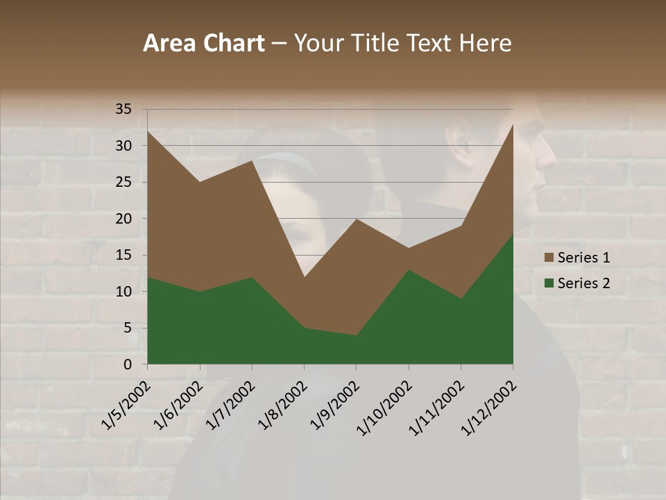 Pair Hair Female PowerPoint Template