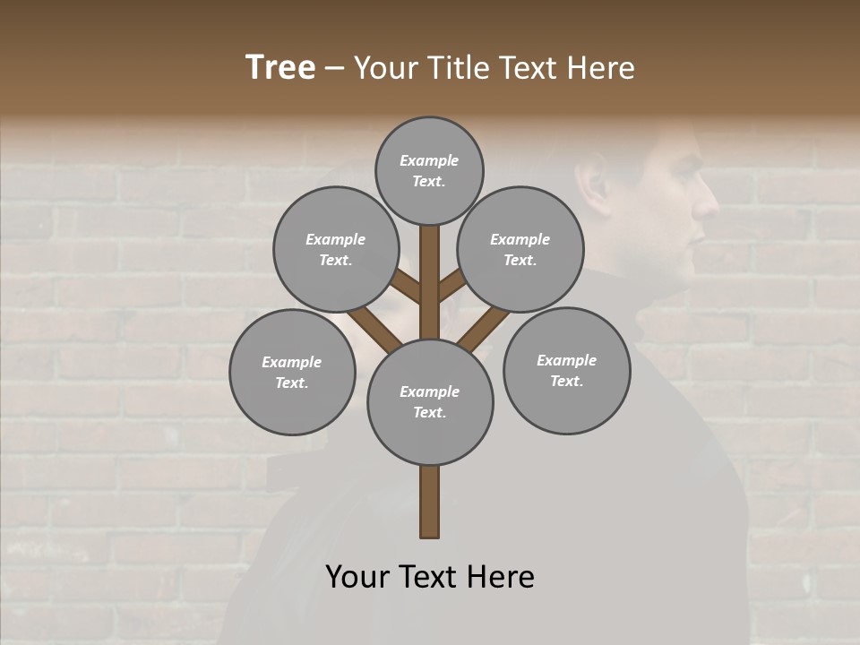 Pair Hair Female PowerPoint Template