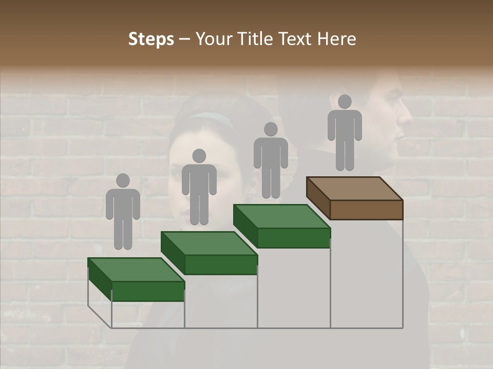 Pair Hair Female PowerPoint Template