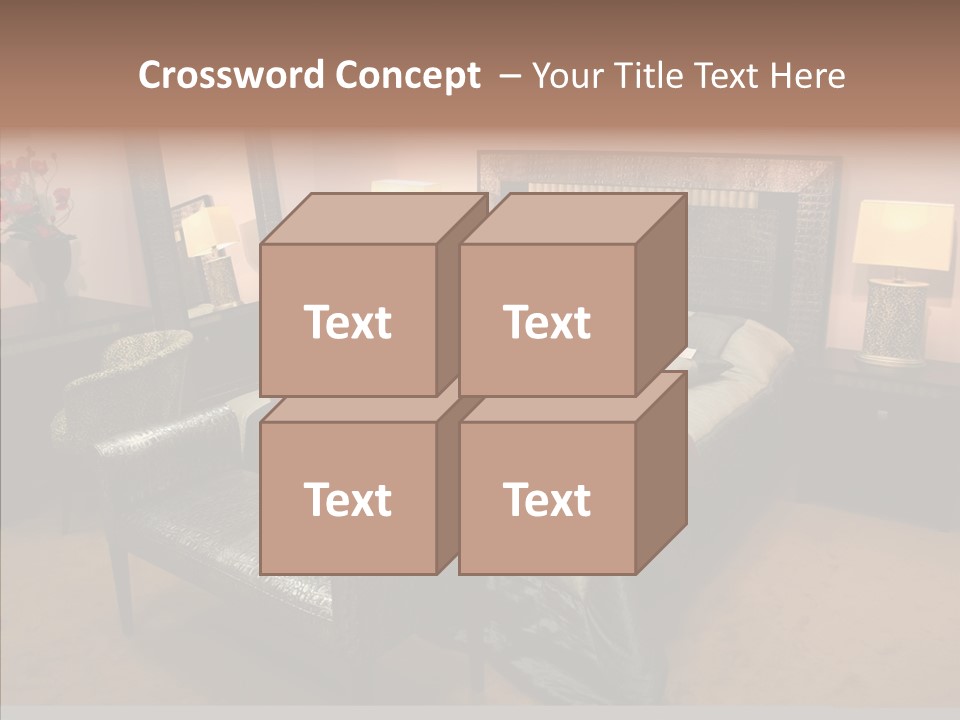 Bedder Relaxation Vacate PowerPoint Template