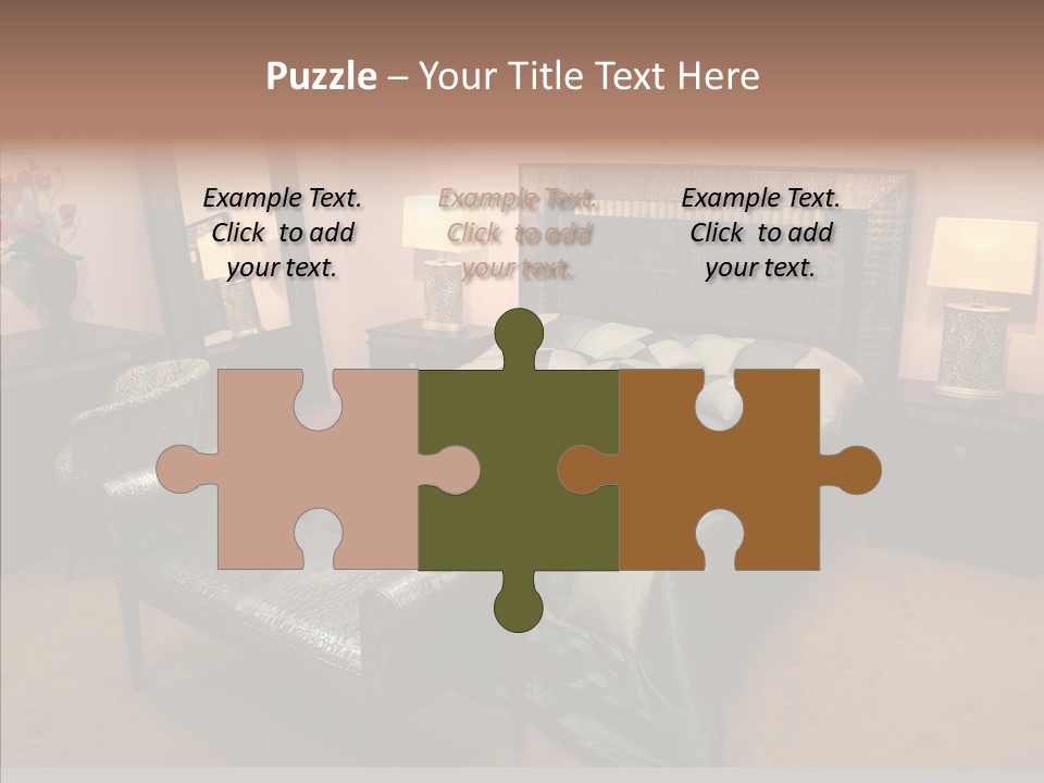 Bedder Relaxation Vacate PowerPoint Template