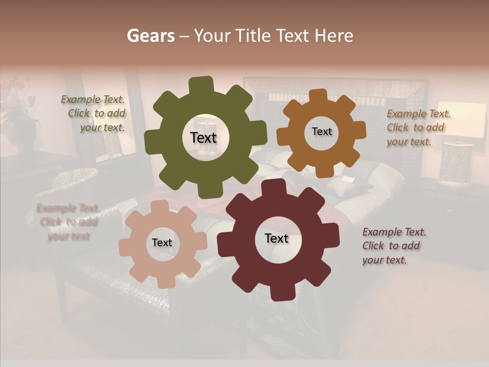 Bedder Relaxation Vacate PowerPoint Template