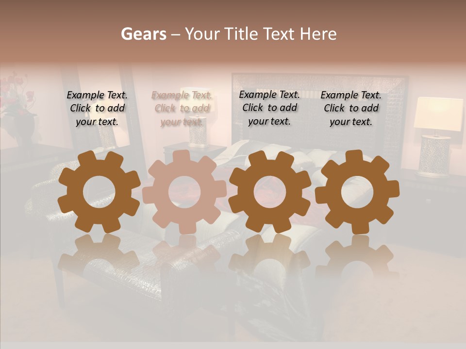 Bedder Relaxation Vacate PowerPoint Template