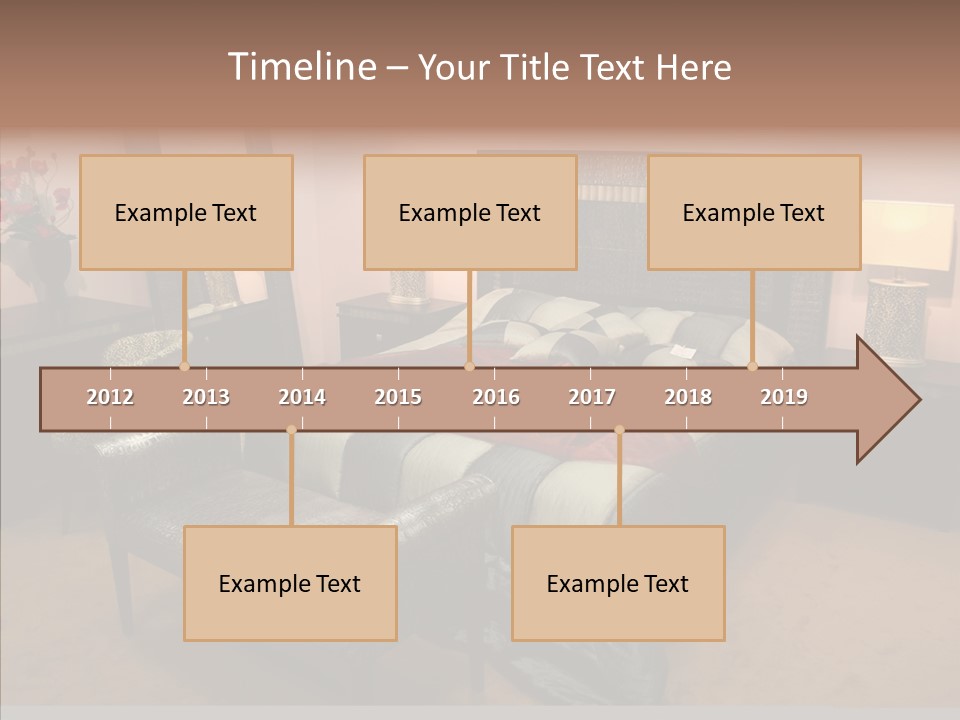 Bedder Relaxation Vacate PowerPoint Template