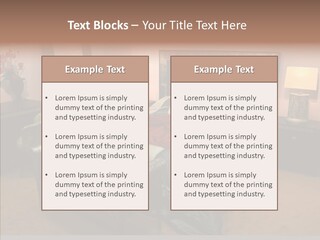 Bedder Relaxation Vacate PowerPoint Template