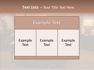 Bedder Relaxation Vacate PowerPoint Template