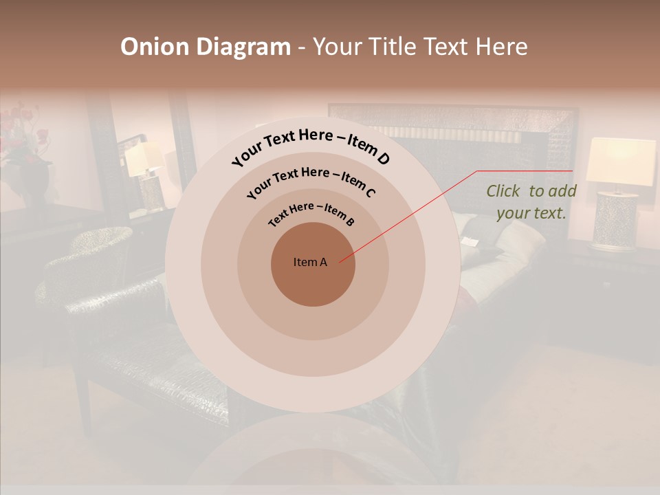 Bedder Relaxation Vacate PowerPoint Template