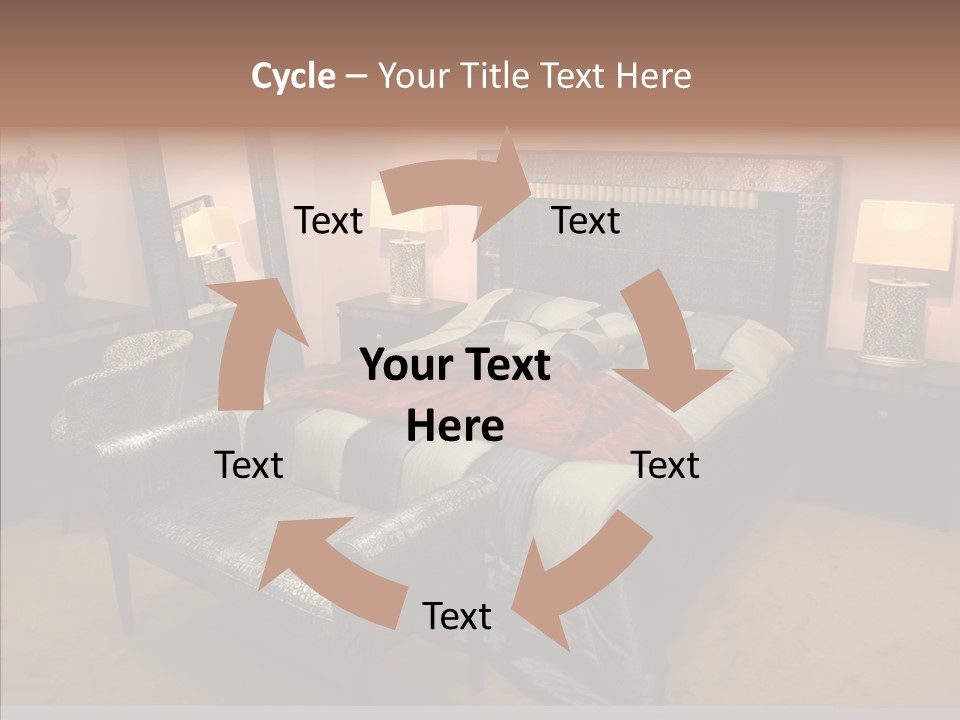Bedder Relaxation Vacate PowerPoint Template