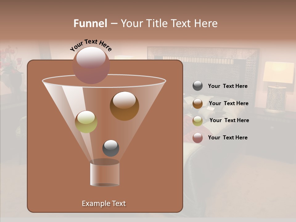 Bedder Relaxation Vacate PowerPoint Template