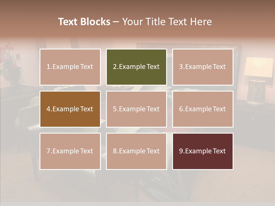 Bedder Relaxation Vacate PowerPoint Template