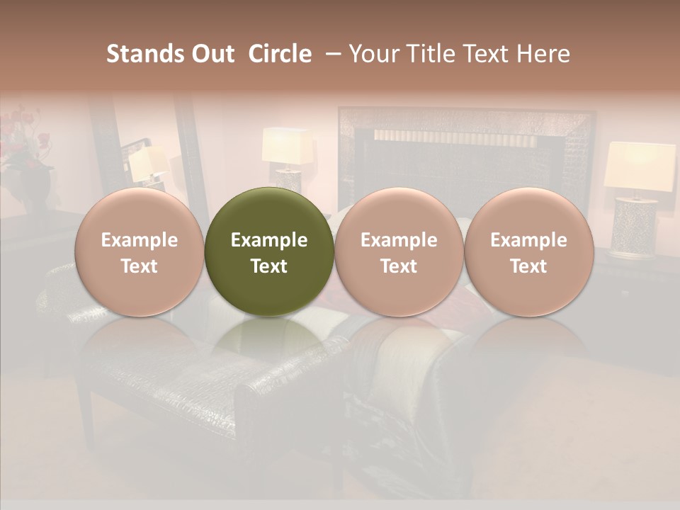 Bedder Relaxation Vacate PowerPoint Template