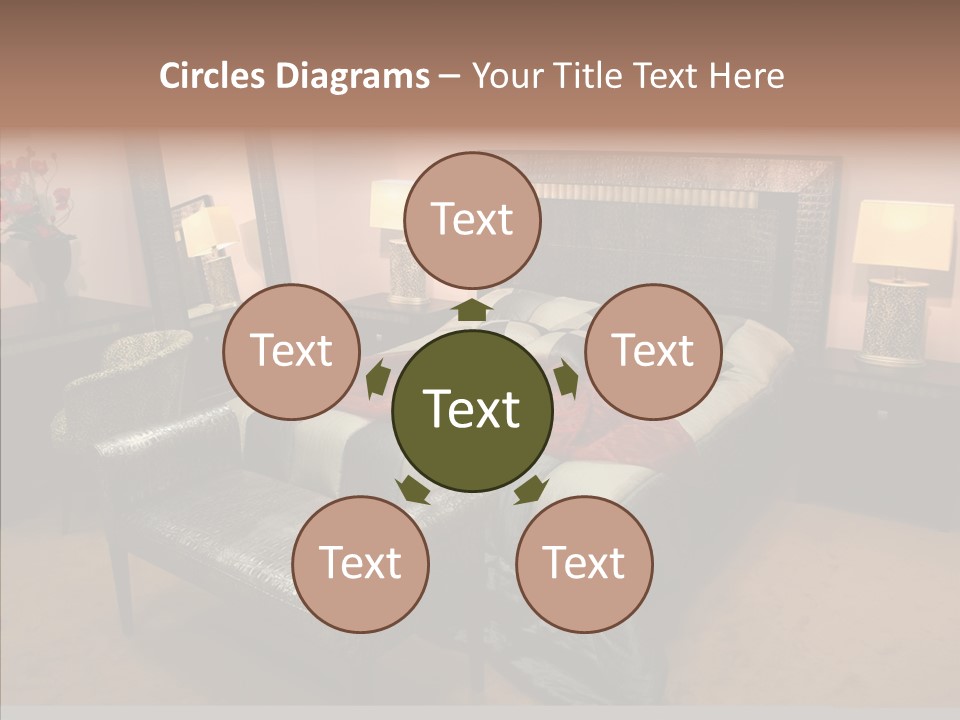 Bedder Relaxation Vacate PowerPoint Template