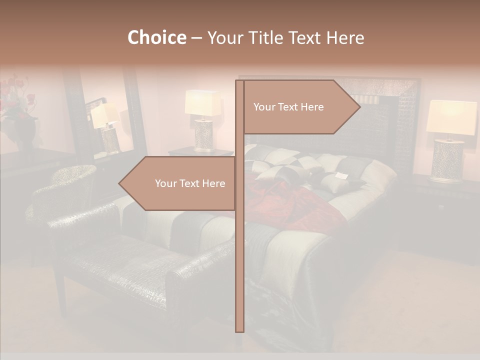 Bedder Relaxation Vacate PowerPoint Template