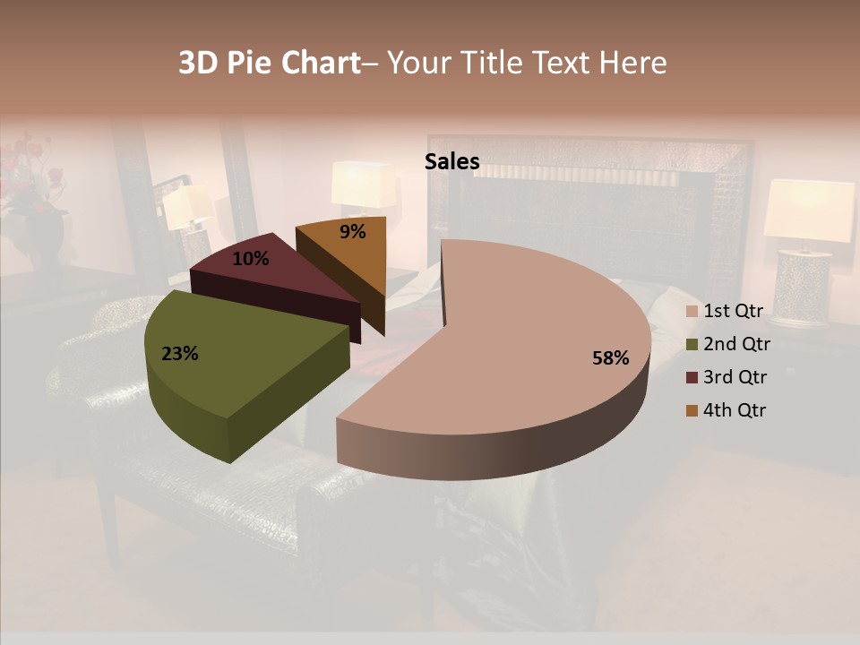 Bedder Relaxation Vacate PowerPoint Template