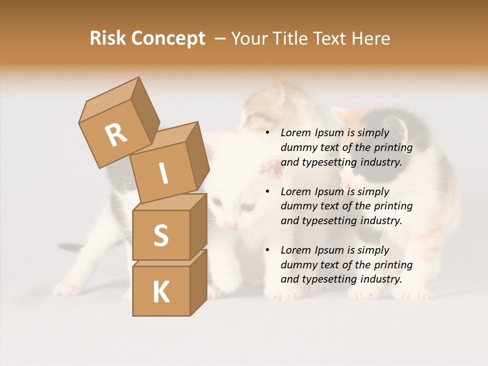 Kitten Soft Feline PowerPoint Template