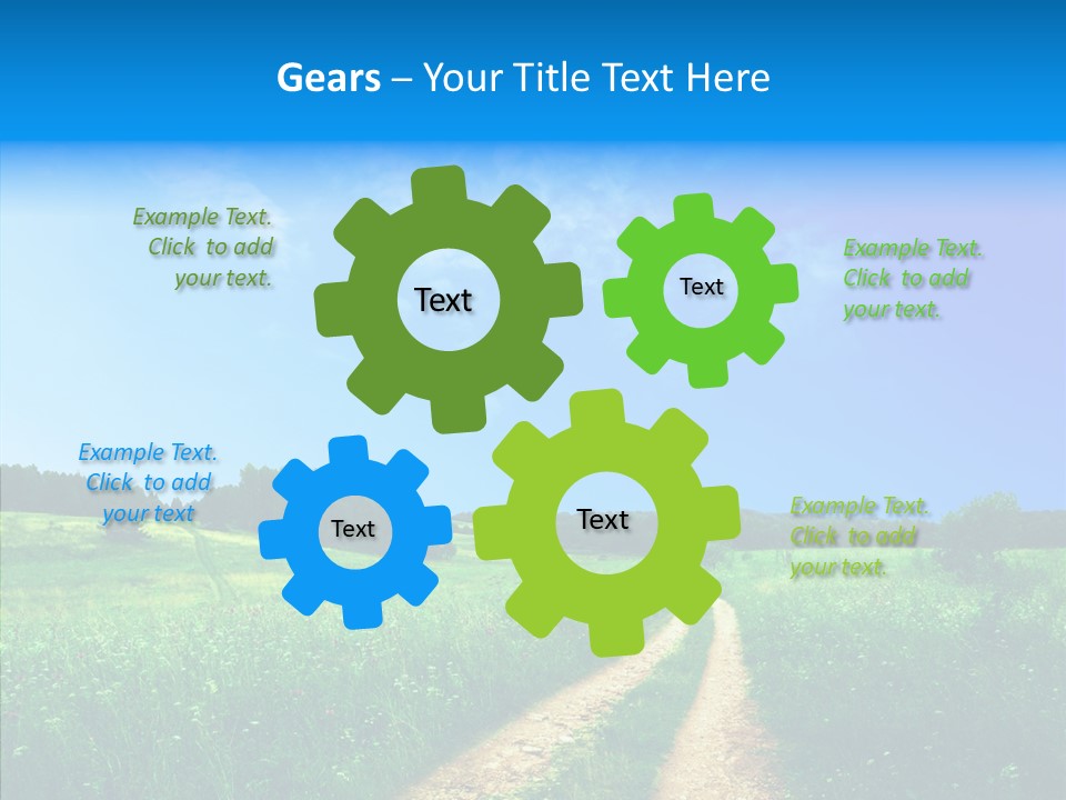 Corporation Human Character PowerPoint Template