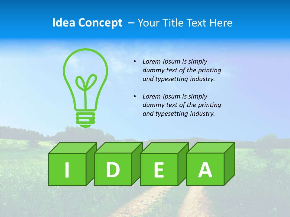 Corporation Human Character PowerPoint Template