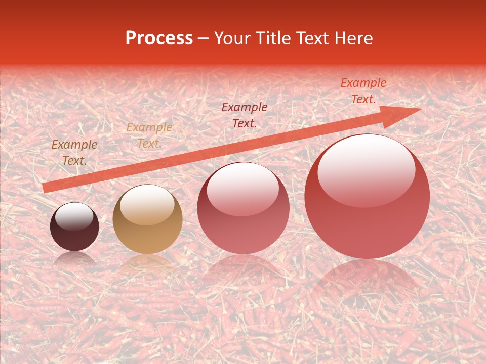 Close Up Colors Chili PowerPoint Template