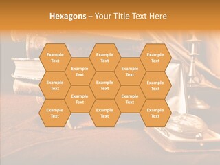 Decrepitude Holes Macro PowerPoint Template