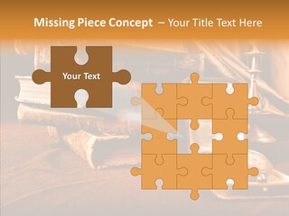 Decrepitude Holes Macro PowerPoint Template