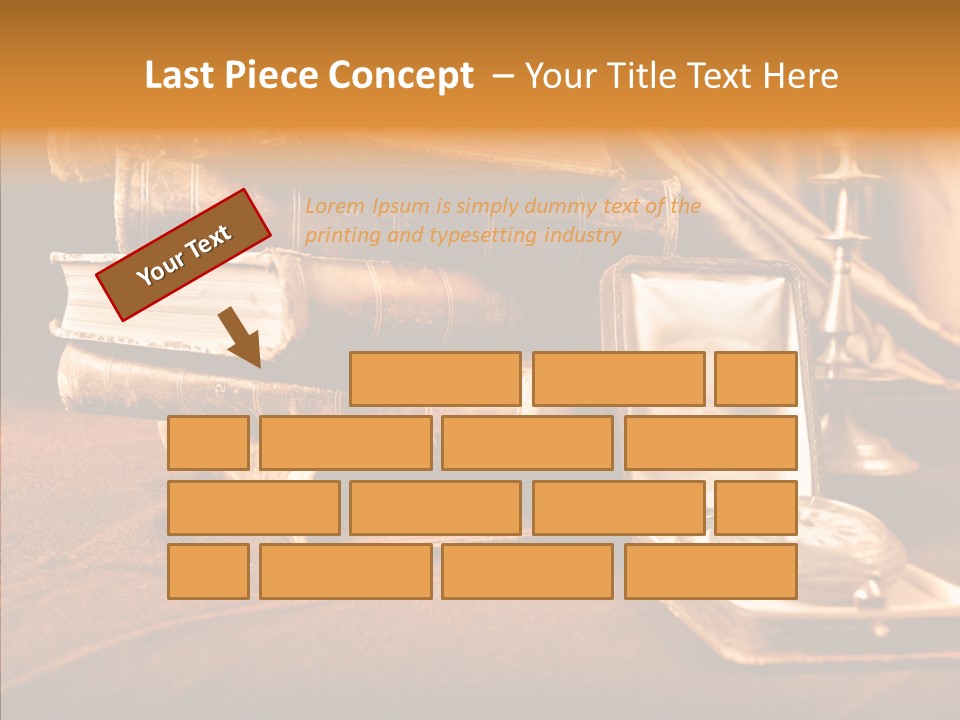 Decrepitude Holes Macro PowerPoint Template